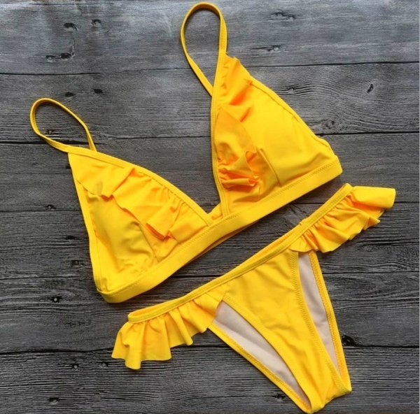 Ruffled Brazilian Women’s Bikini Set 2